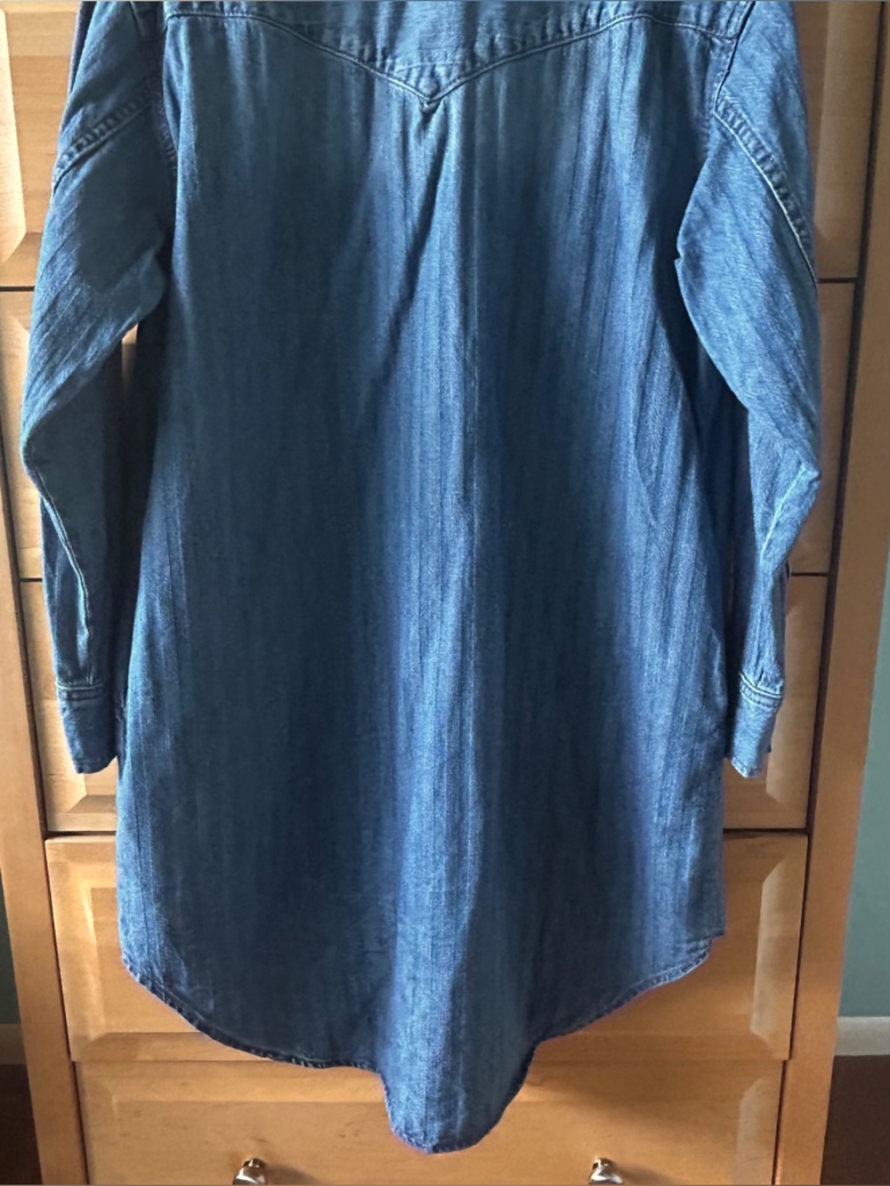 Universal Thread Western Denim Shirtdress - Picture 7 of 12